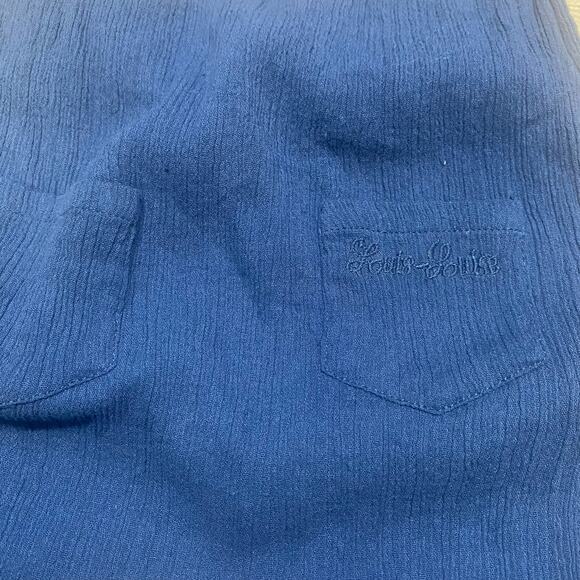 LOUIS LOUISE
TROUSER JUNGLE COTTON Navy Size 18 months - Picture 3 of 3